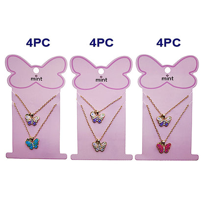 Butterfly BFF Necklace Set