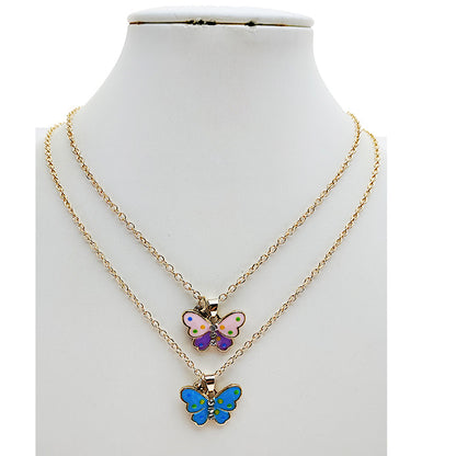 Butterfly BFF Necklace Set