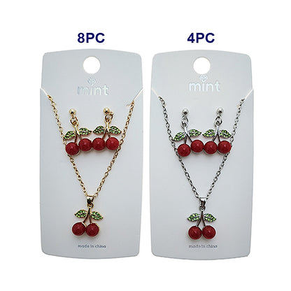 Cherry Charm Pendant Necklace