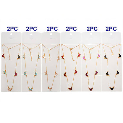 Butterfly Charm Chain Necklace