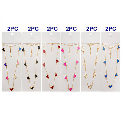Heart Charm Chain Necklace