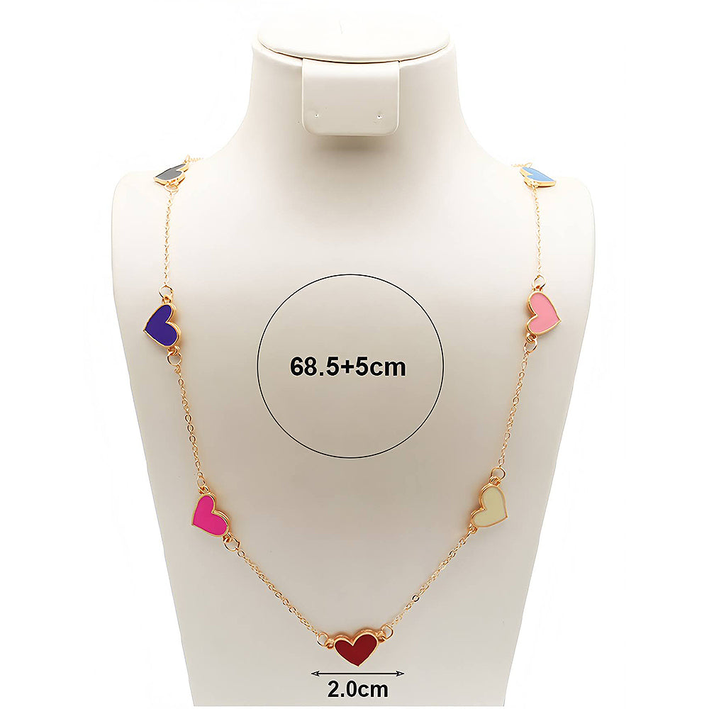 Heart Charm Chain Necklace