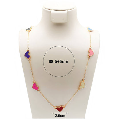 Heart Charm Chain Necklace