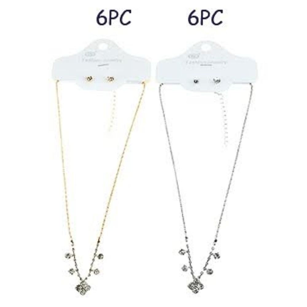 Rhinestone Necklace Set