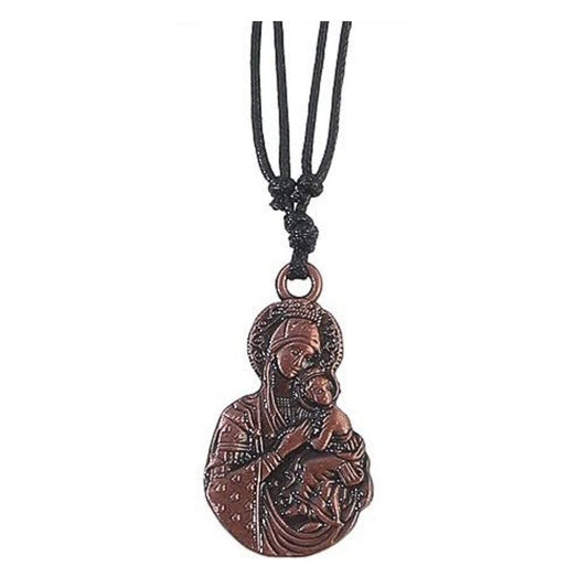 JAN26839 - Metal Saint Mary Pendant