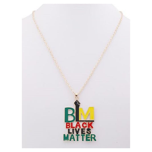 JAN36400 - Black Lives Matter Pendant