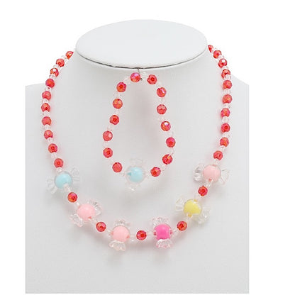 JAN43255 - Candy Necklace & Bracelet Set