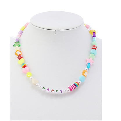 JAN43358 - Beaded Word Necklace