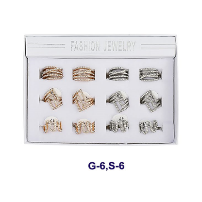 JAR43790 - Assorted Rhinestone Ring