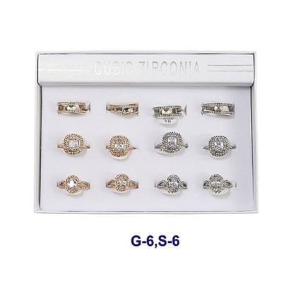 JAR44381 - Halo Gemstone Ring