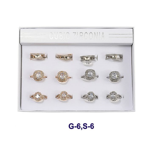 JAR44381 - Halo Gemstone Ring