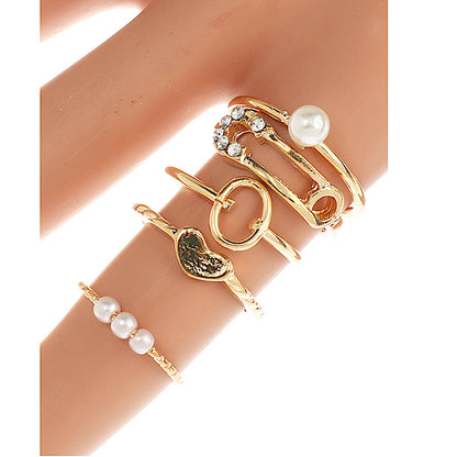 JAR44405 - Dainty 5 Ring Stacking Set