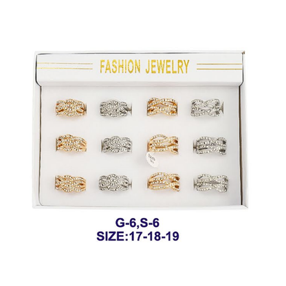 JAR44942 - Assorted Rhinestone Ring