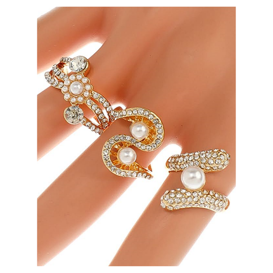 JAR45284 - Assorted Pearl Rings