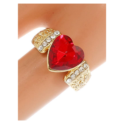 JAR45308 - Heart Cocktail Ring