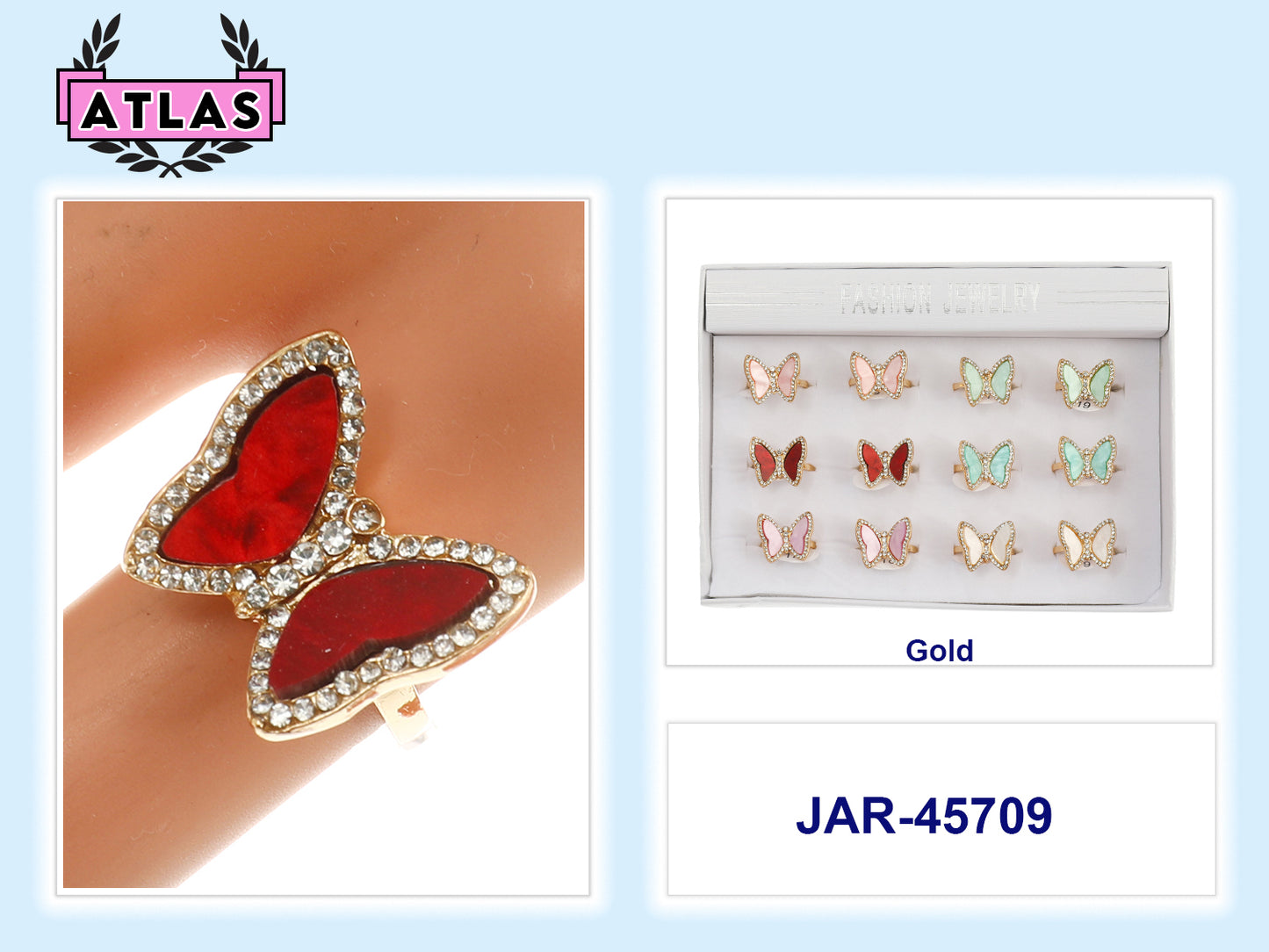 JAR45709 - Butterfly Ring