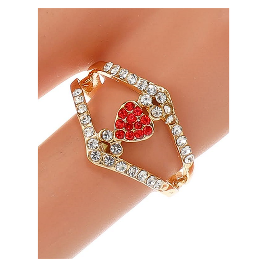 JAR46216 - Rhinestone Ring