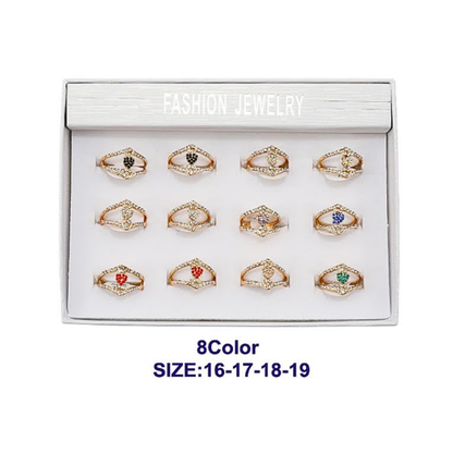 JAR46216 - Rhinestone Ring