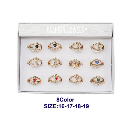 JAR46216 - Rhinestone Ring