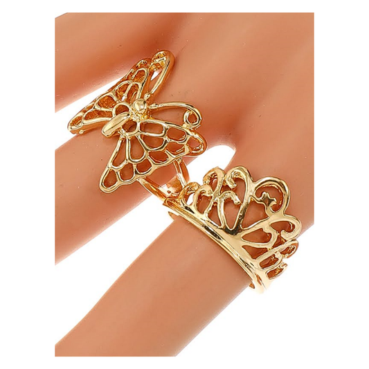 JAR46232 - Butterfly Filigree Ring
