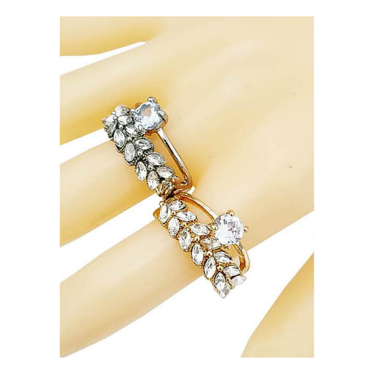 JAR46432 - Diamond Leaf Ring