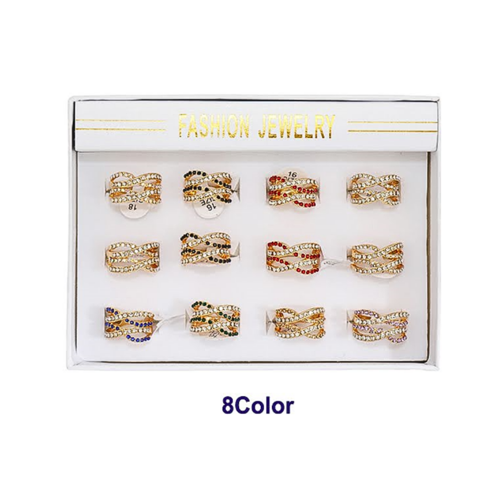 JAR46764 - Multi Line Twist Ring