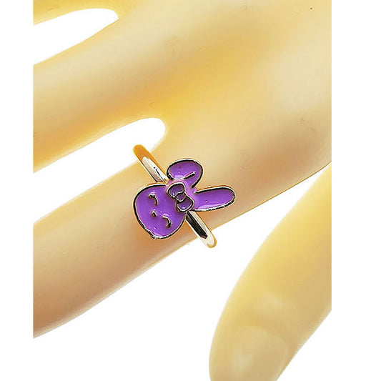 36 PCS Enamel Cartoon Animal Rings (Kids)