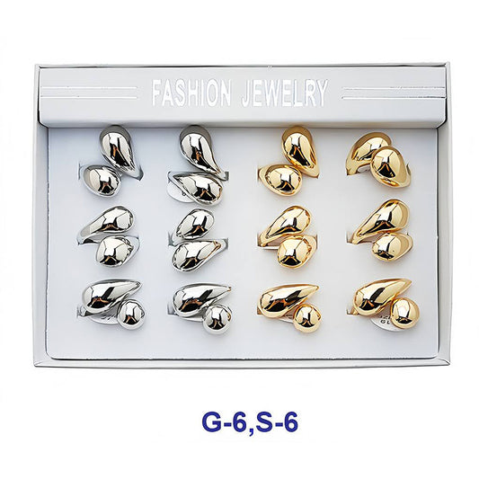 Assorted Chunky Sculptural Rings
