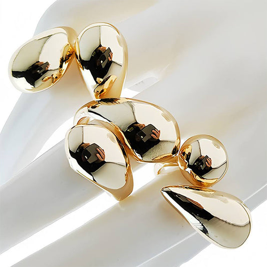 Assorted Chunky Sculptural Rings