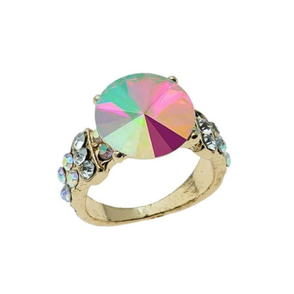 Rivoli Cut Cocktail Ring