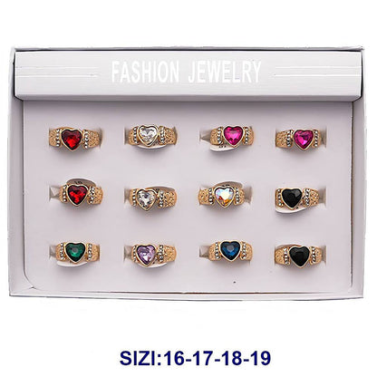 Heart Stone Cocktail Ring