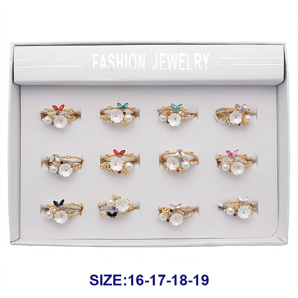 Flower Cluster Ring