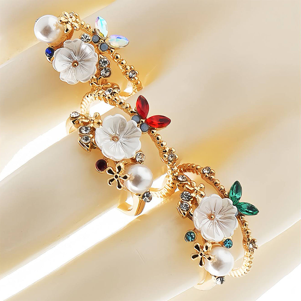 Flower Cluster Ring