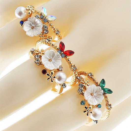 Flower Cluster Ring