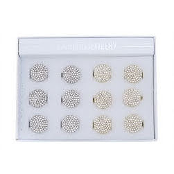JAR33244 - Pavé Circle Ring