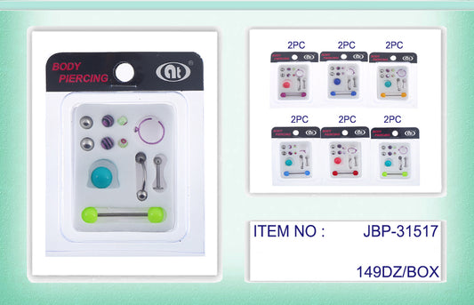 JBP31517 - Body Piercing Jewelry Set