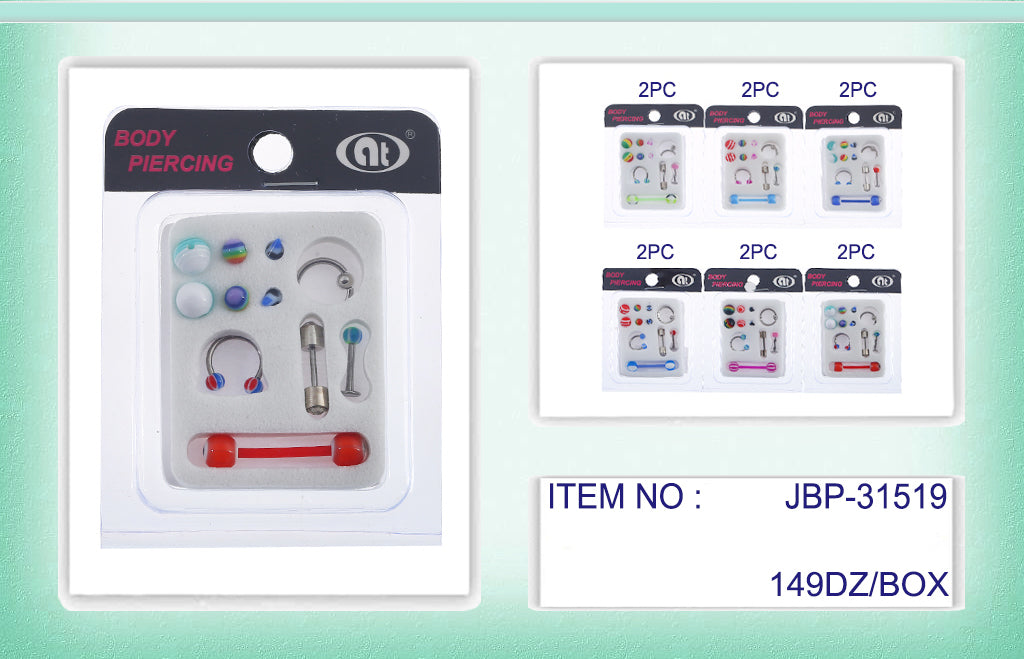 JBP31519 - Body Piercing Jewelry Set