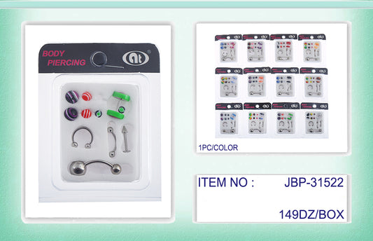 JBP31522 - Body Piercing Jewelry Set