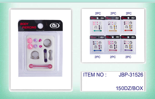 JBP31526 - Body Piercing Jewelry Set