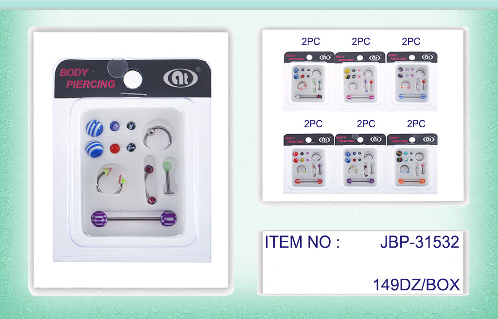 JBP31532 - Body Piercing Jewelry Set