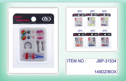 JBP31534 - Body Piercing Jewelry Set