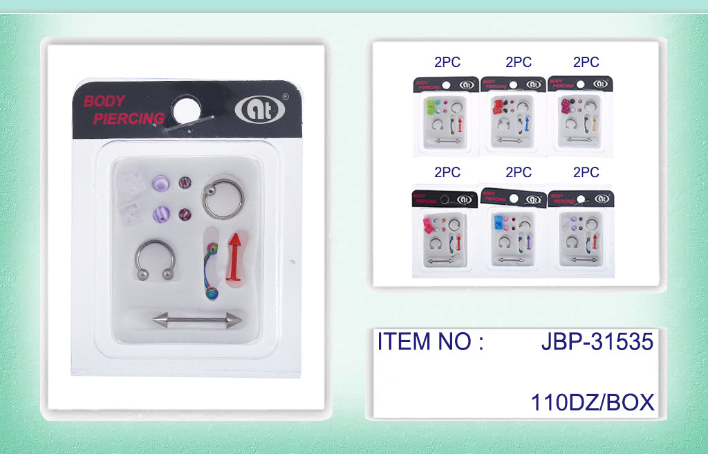 JBP31535 - Body Piercing Jewelry Set