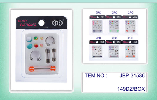 JBP31536 - Body Piercing Jewelry Set