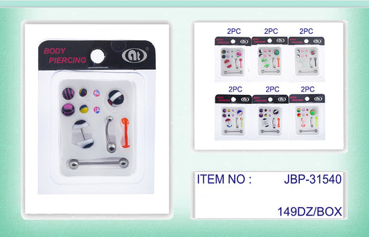 JBP31540 - Body Piercing Jewelry Set