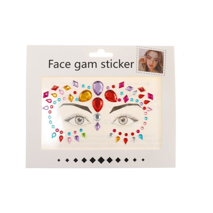 JBP42437 - Festive Adhesive Face Gem