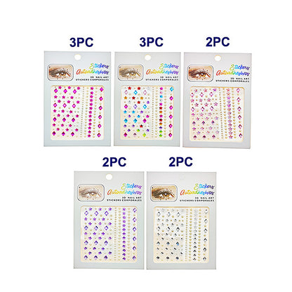 Adhesive Star & Pearl Face Gem