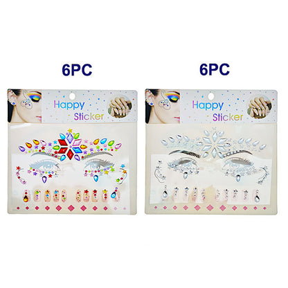 JBP48938 - Festive Adhesive Face & Nail Gems