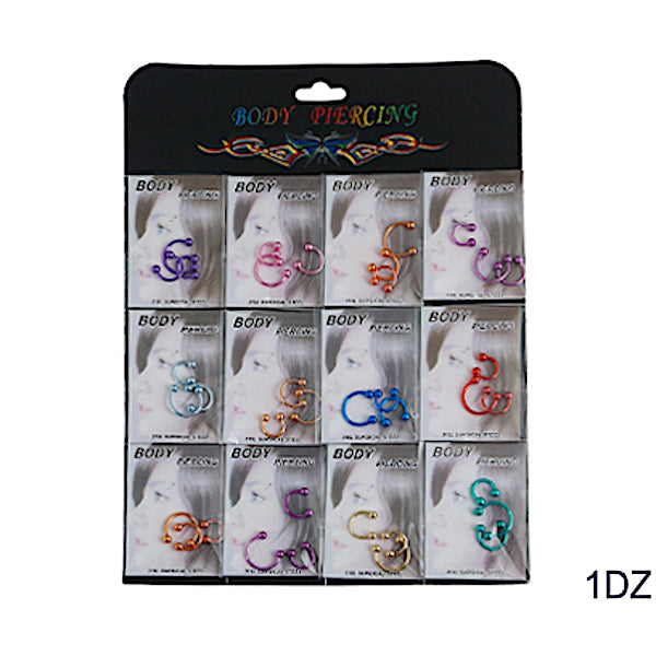 Color Nose Ring Sets