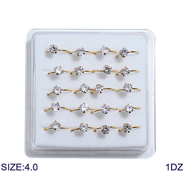 20 PCS Crystal Nose Ring