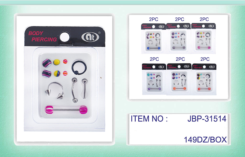 JBP31514 - Body Piercing Jewelry Set